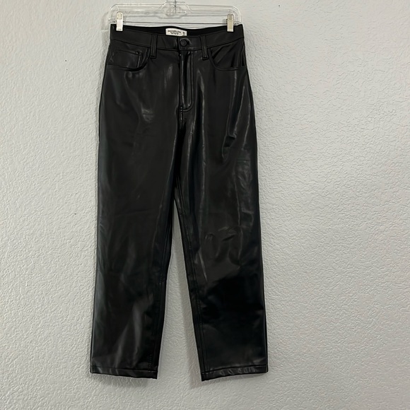 Abercrombie & Fitch Faux Leather Pants - Picture 5 of 15